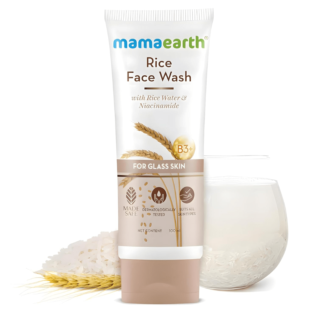 Mamaearth Rice Dewy Bright Face Wash 100ml