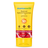 Mamaearth Beetroot Hydraful Sunscreen SPF50 PA++++ 50g