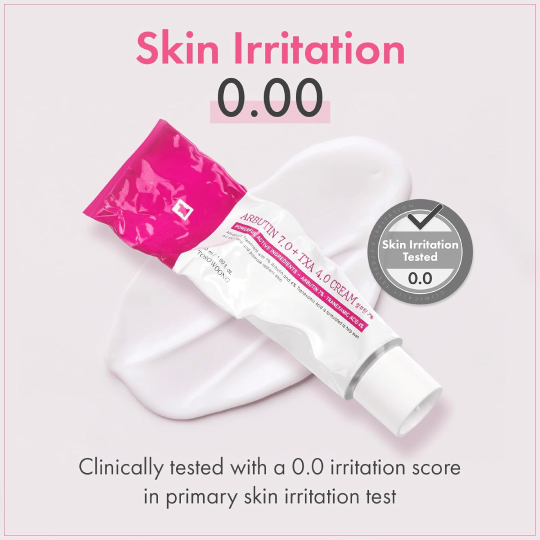 TOSOWOONG Arbutin 7% + Tranexamic Acid 4% Cream – 50ml