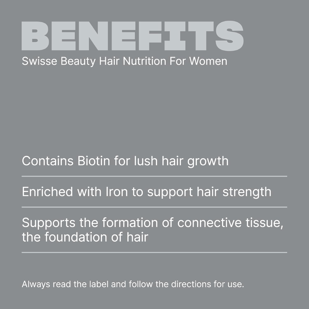 Swisse Beauty Hair Nutrition for Women – 60 Capsules