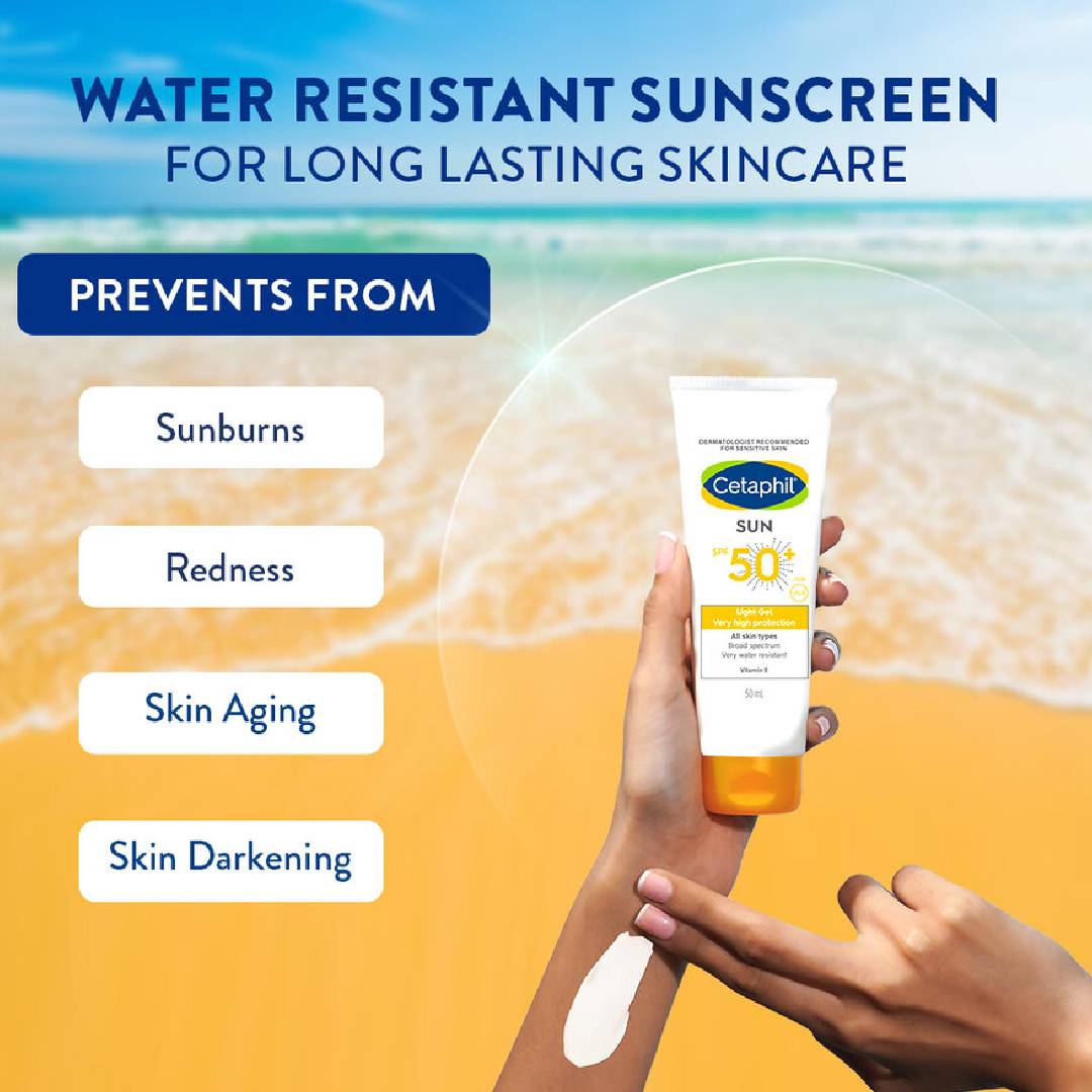 Cetaphil SPF 50+ Light Gel Sunscreen 50ml