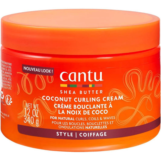Cantu Coconut Curling Cream with Shea Butter for Natural Hair 340g