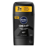 NIVEA Men Deep Black Carbon Dark Wood Deodorant 50ml