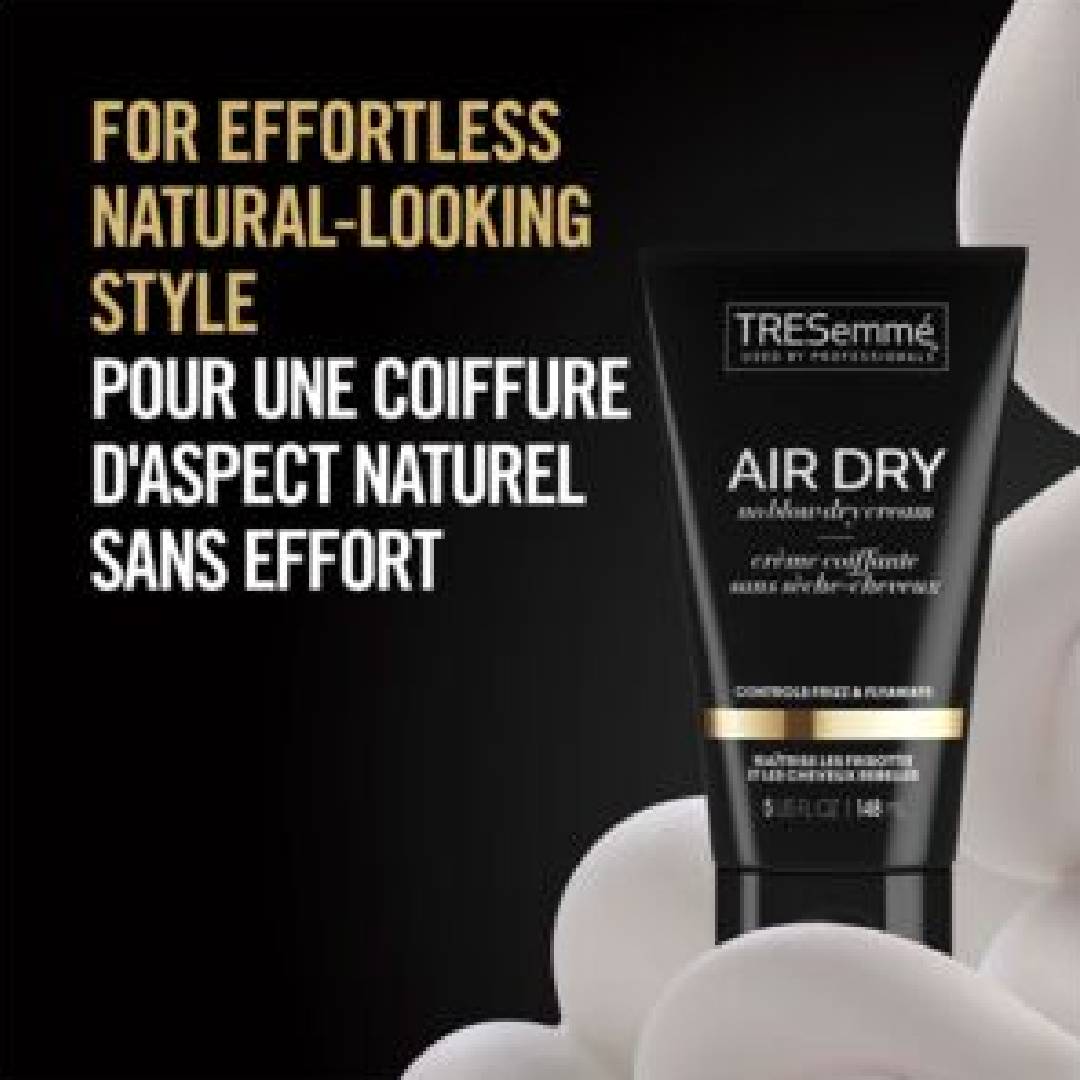TRESemmé Air Dry No Blow Dry Hair Cream 148ml