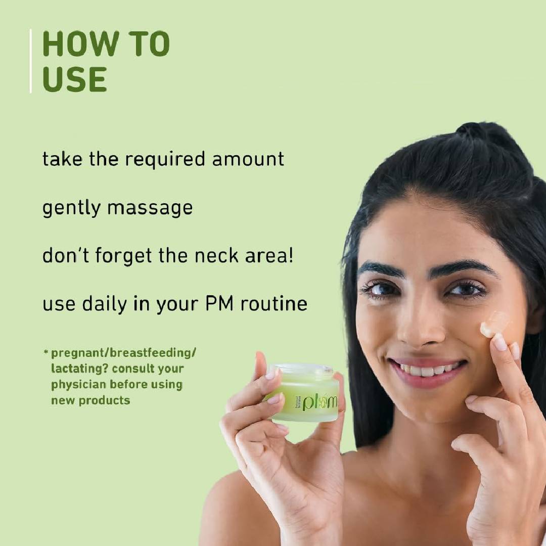 Plum Green Tea Renewed Clarity Night Gel – 50ml