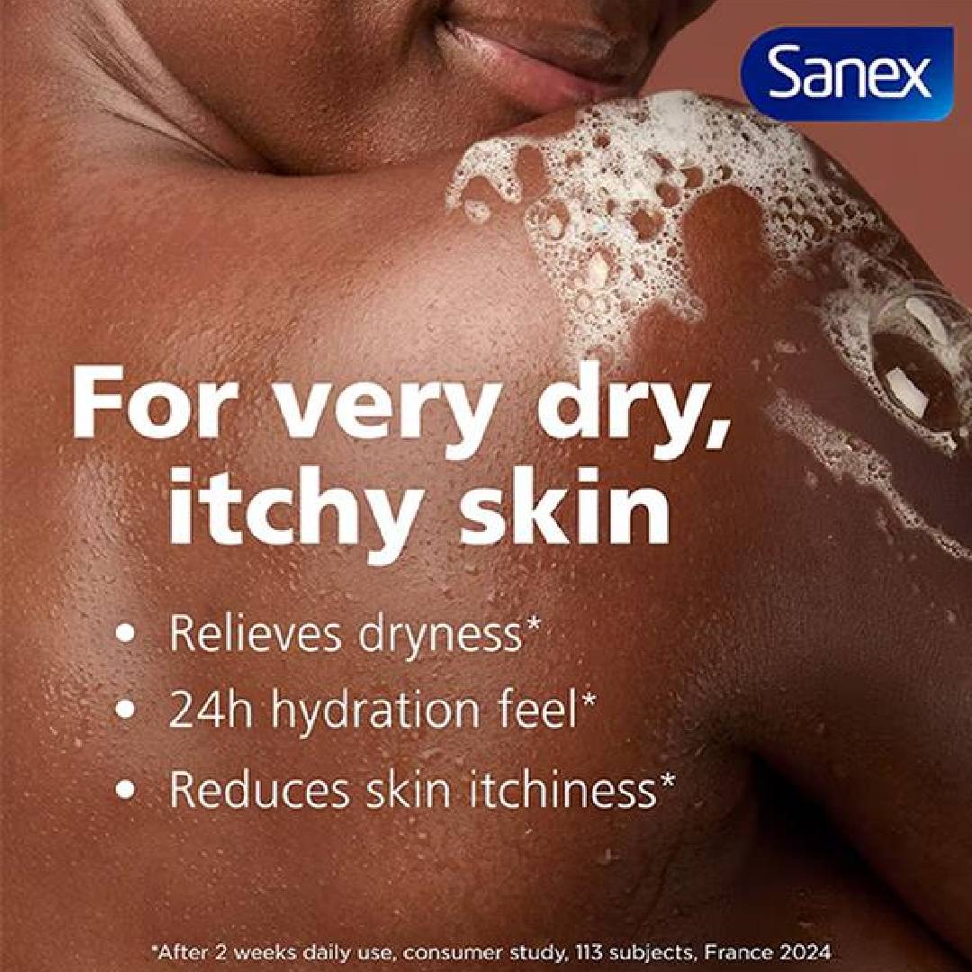Sanex Anti-Dry Skin Therapy Shower Gel 450ml