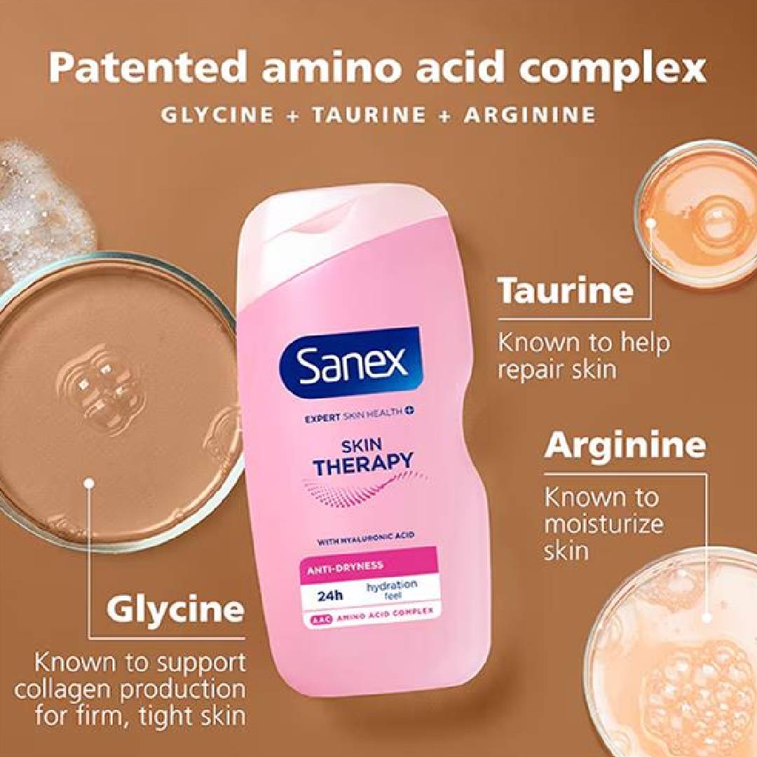 Sanex Anti-Dry Skin Therapy Shower Gel 450ml