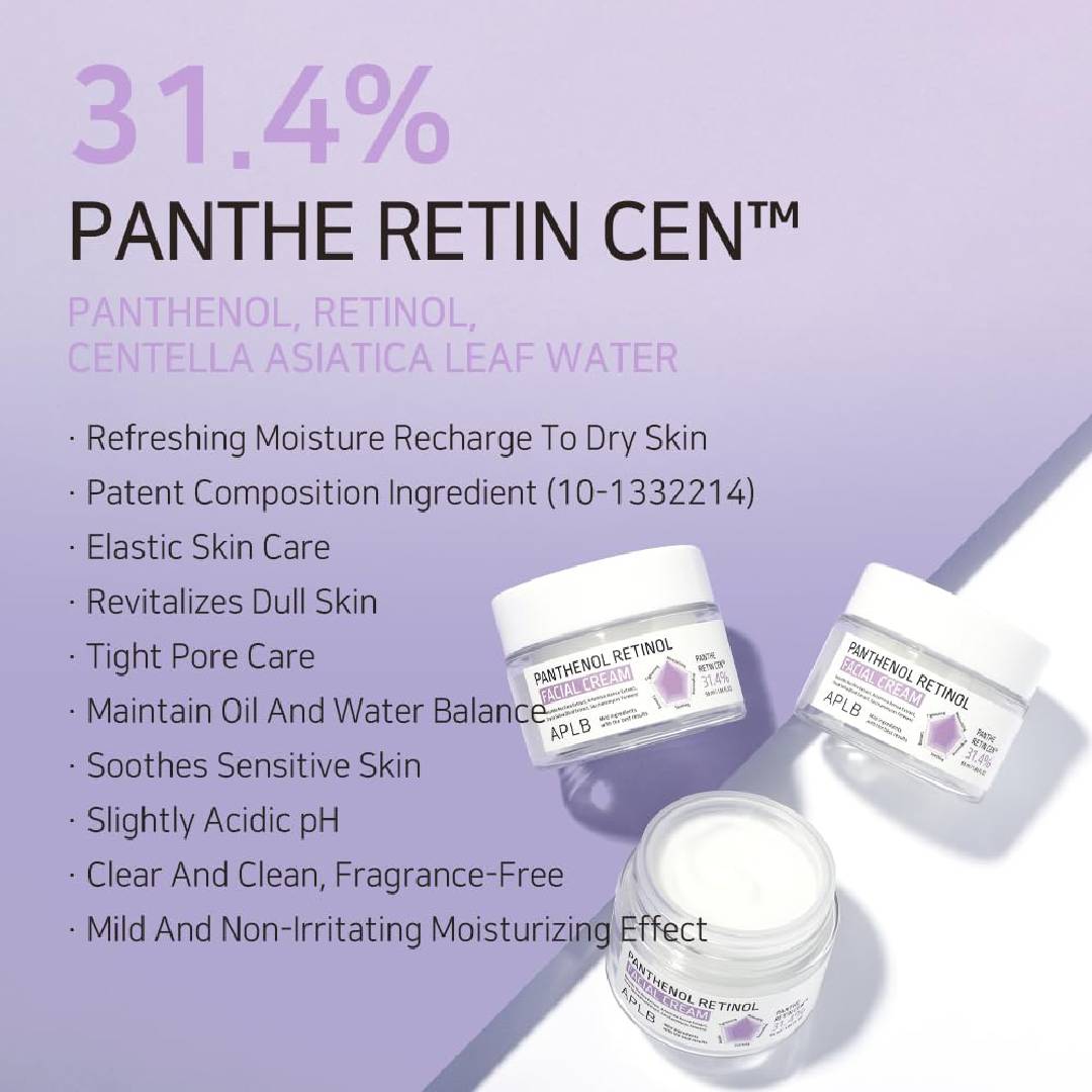 APLB Panthenol Retinol Facial Cream 55ml