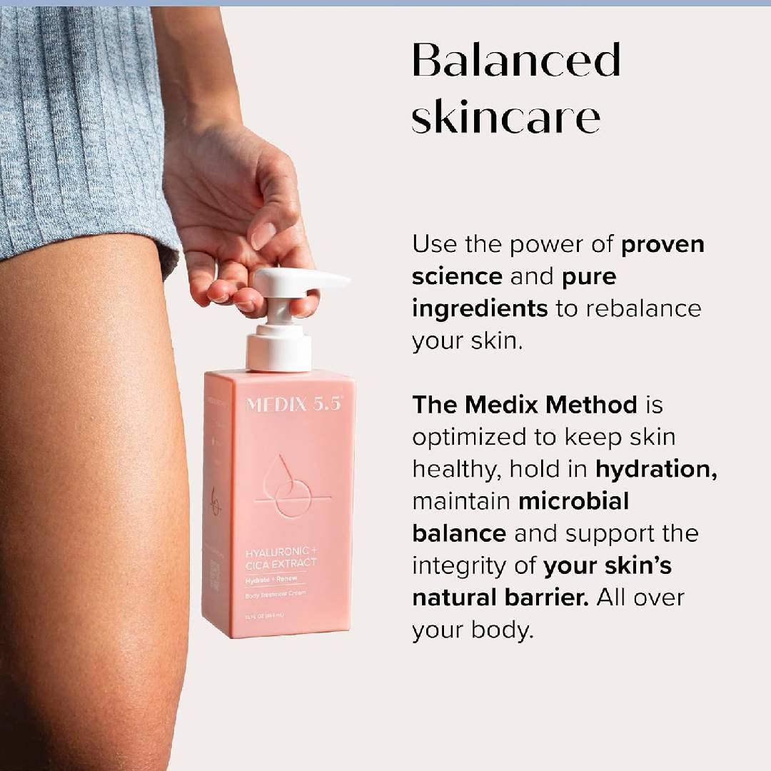 Medix 5.5 Hyaluronic Acid + Vitamin E Cream 444ml