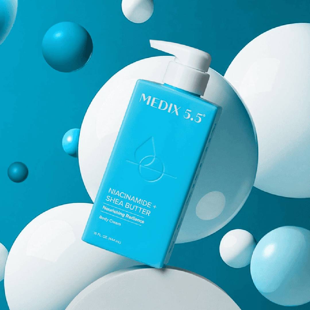 MEDIX 5.5 Niacinamide Shea Butter Face &amp; Body Lotion 444ml
