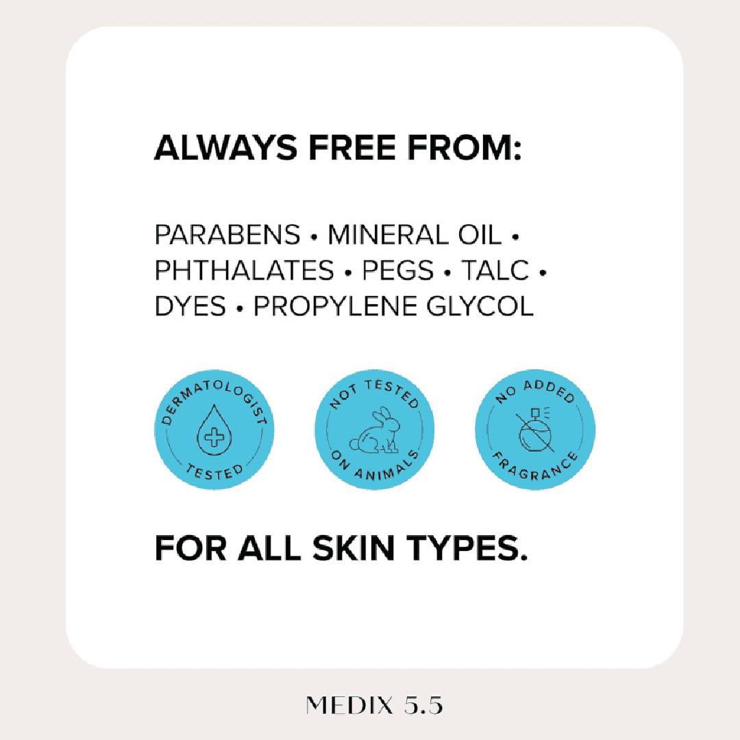 MEDIX 5.5 Niacinamide Shea Butter Face &amp; Body Lotion 444ml