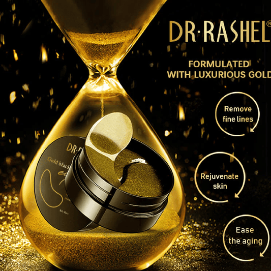 Dr Rashel Black Pearl & Gold Hydrogel Eye Mask 60pcs