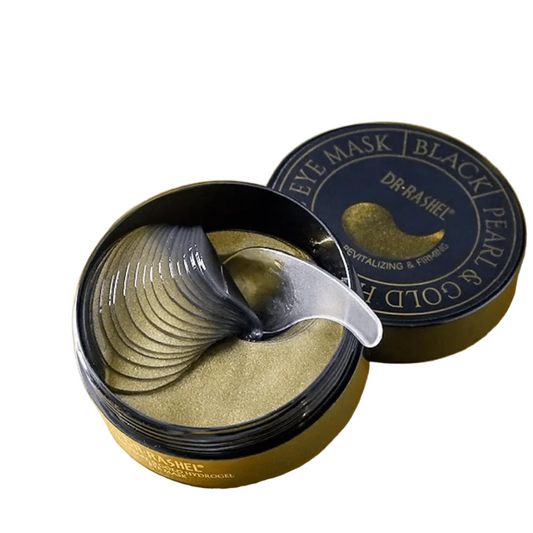 Dr Rashel Black Pearl & Gold Hydrogel Eye Mask 60pcs