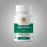 Ceylon Science Spirulina 60 Veg Capsules