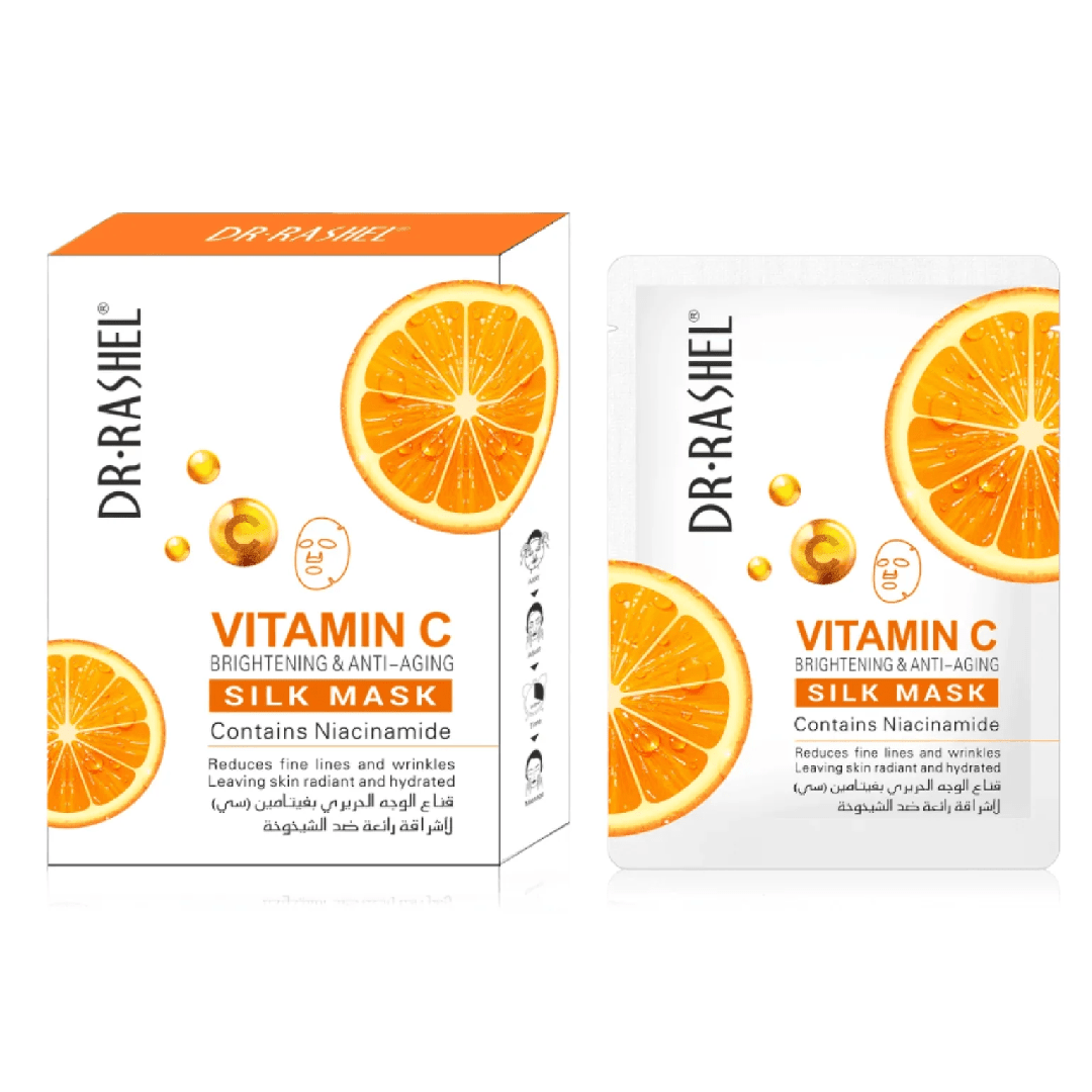 Dr Rashel Vitamin C Silk Sheet Mask (10 pcs)
