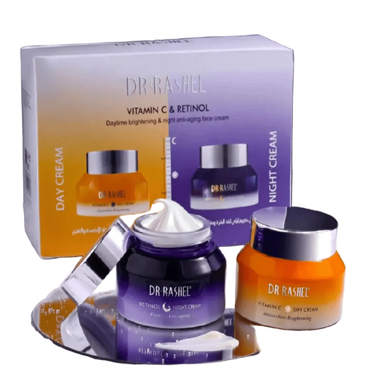 Dr. Rashel Vitamin C & Retinol Day Night Cream Combo 50g