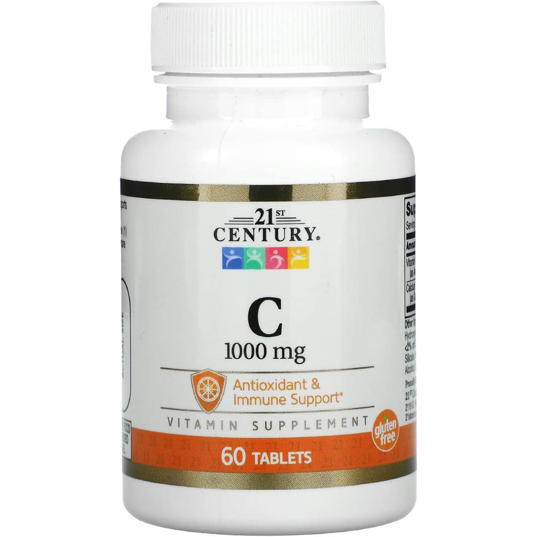21st Century Vitamin C 1000mg – 60 Tablets