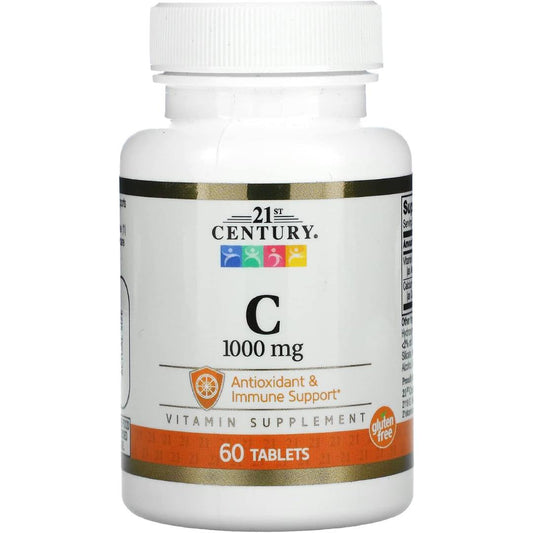 21st Century Vitamin C 1000mg – 60 Tablets