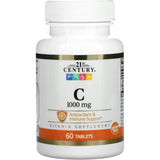 21st Century Vitamin C 1000mg – 60 Tablets