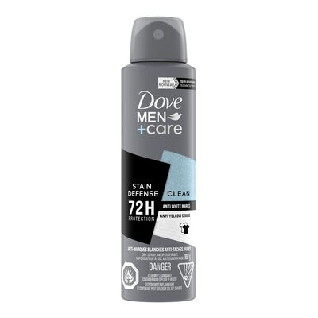 Men+Care Stain Defense Clean Dry Spray Antiperspirant