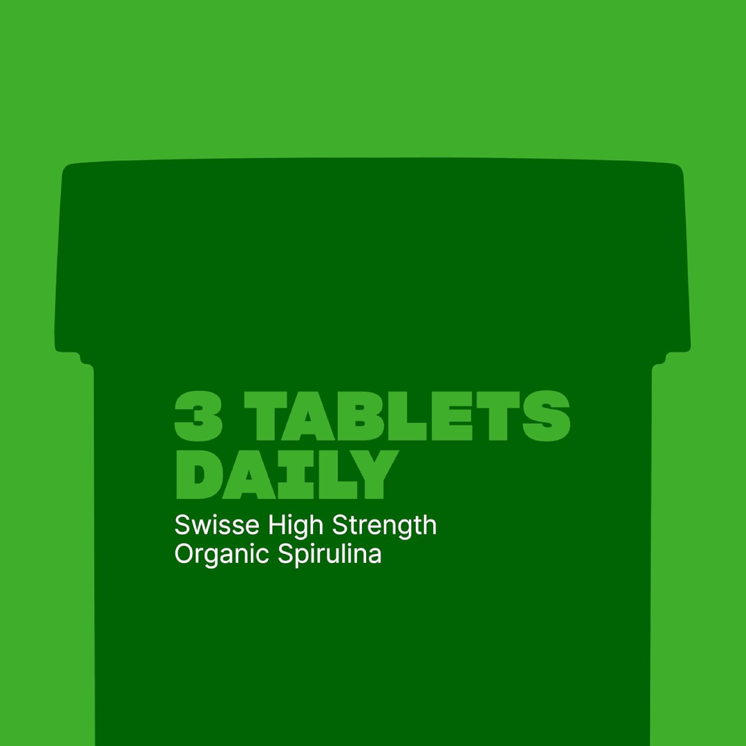 Swisse High Strength Organic Spirulina 200 Tablets