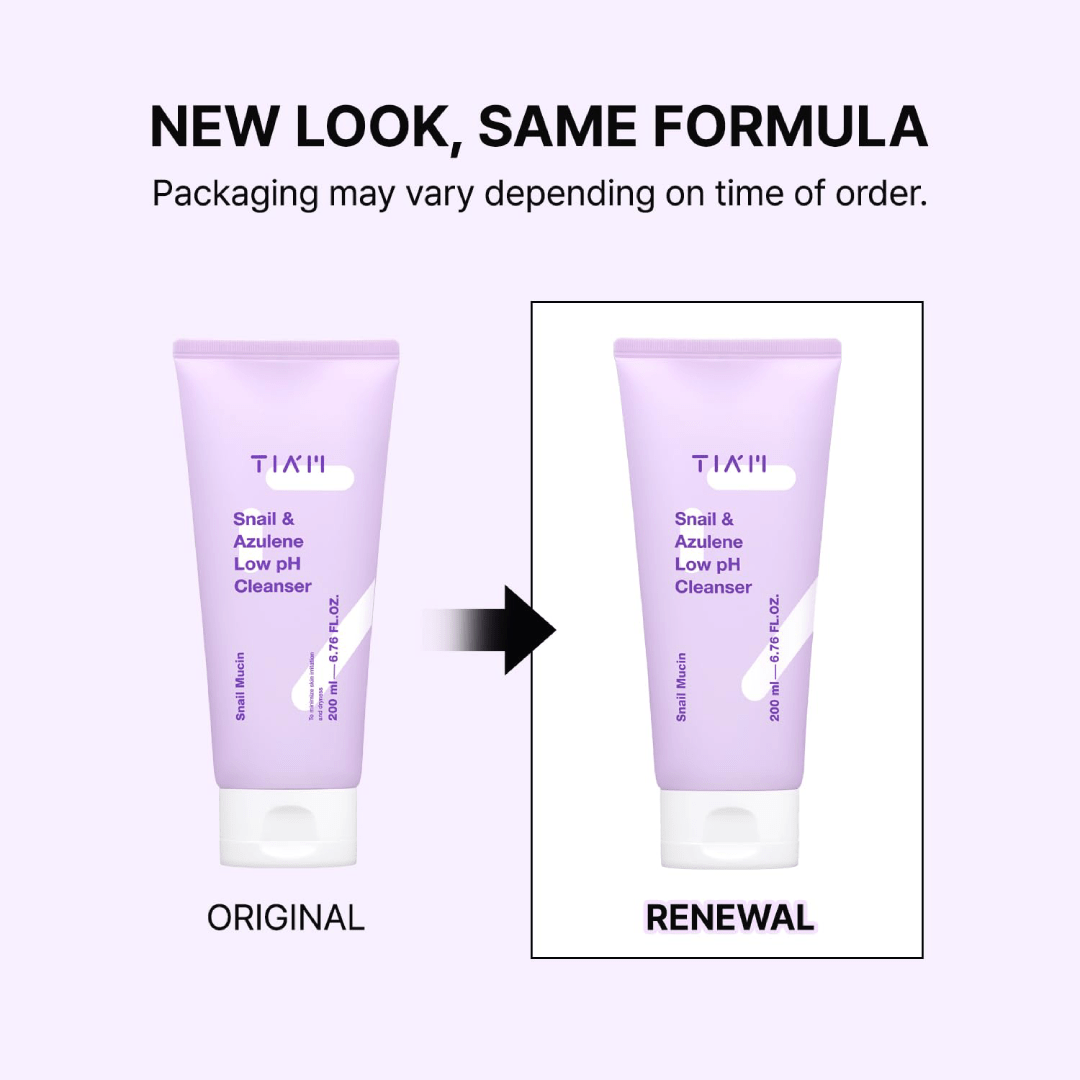 TIA’M Snail & Azulene Low pH Cleanser 200ml