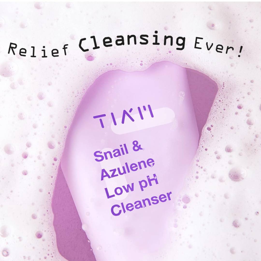 TIA’M Snail & Azulene Low pH Cleanser 200ml