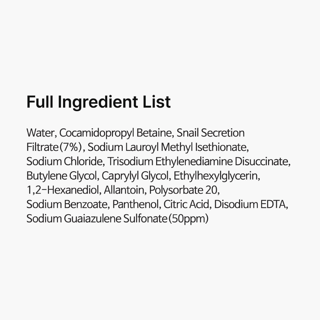 TIA’M Snail & Azulene Low pH Cleanser 200ml