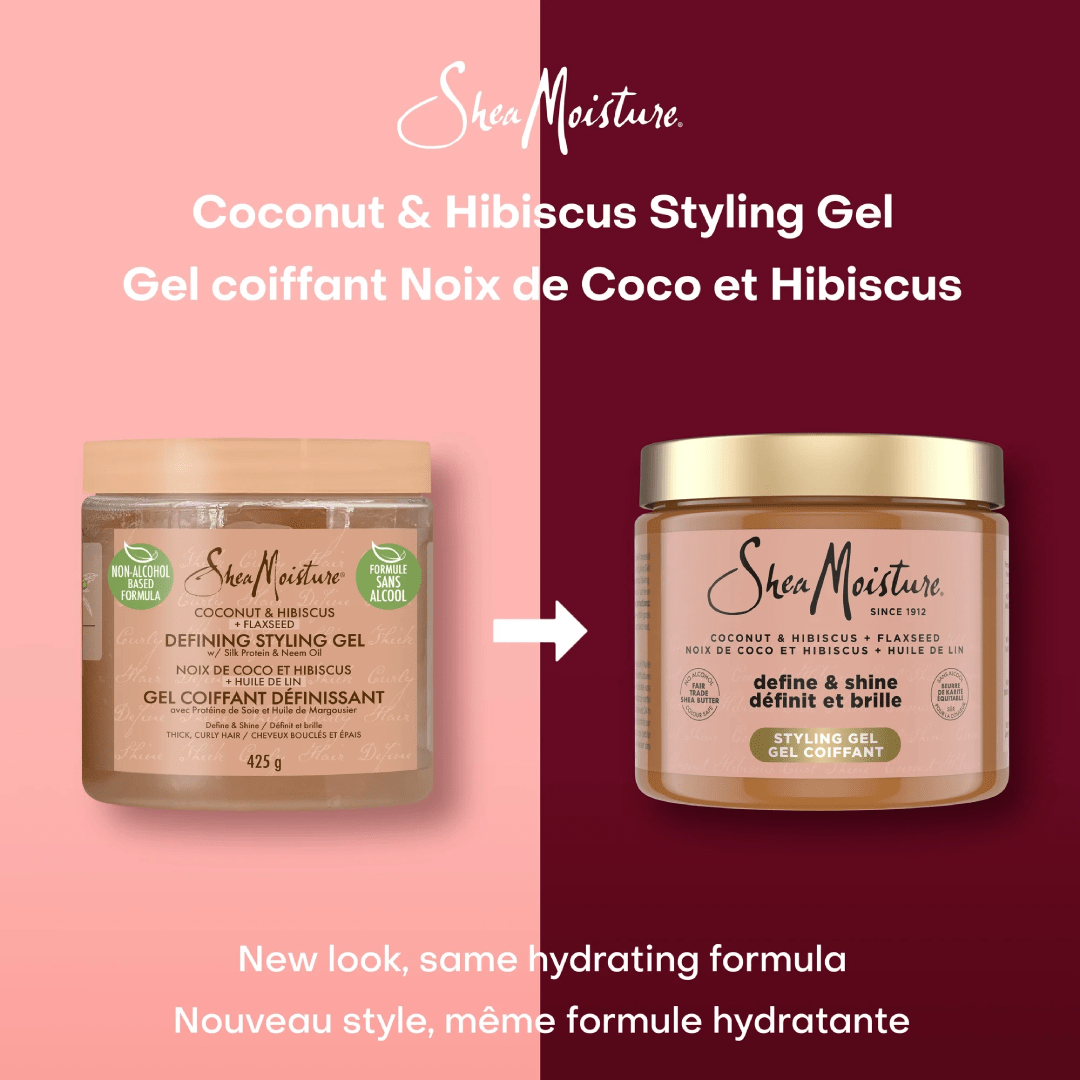 SheaMoisture Coconut & Hibiscus Defining Styling Gel 425g
