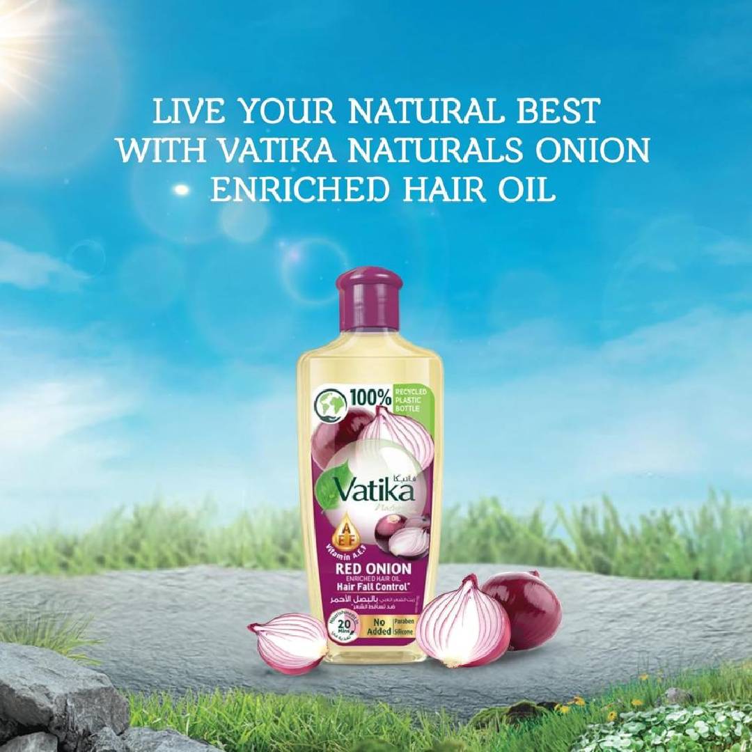 Vatika Red Onion Enriched Hair Oil – 200ml