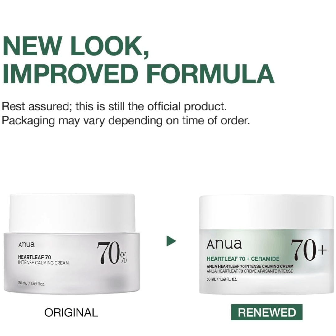 Anua Heartleaf 70+ Intense Calming Cream 50ml