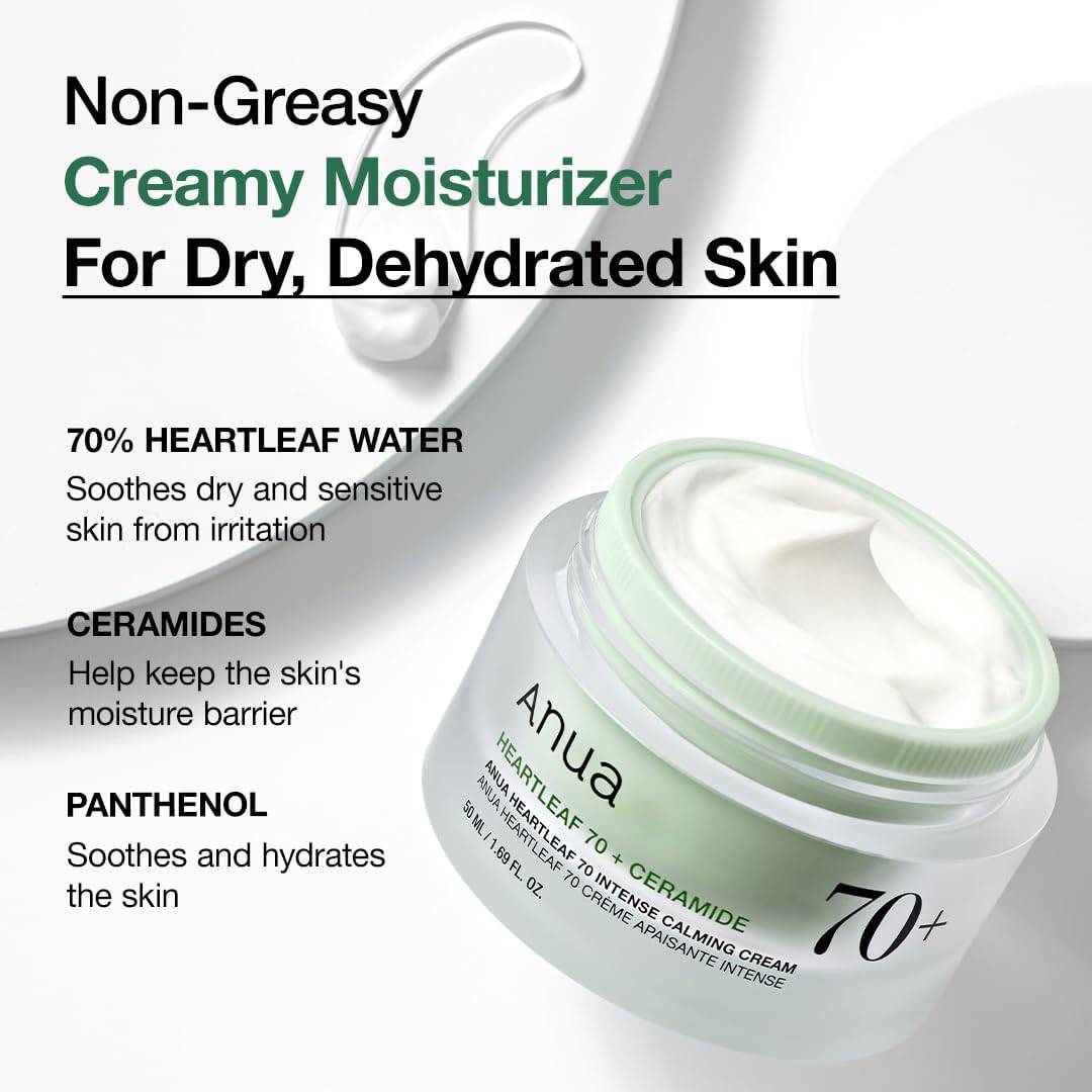 Anua Heartleaf 70+ Intense Calming Cream 50ml
