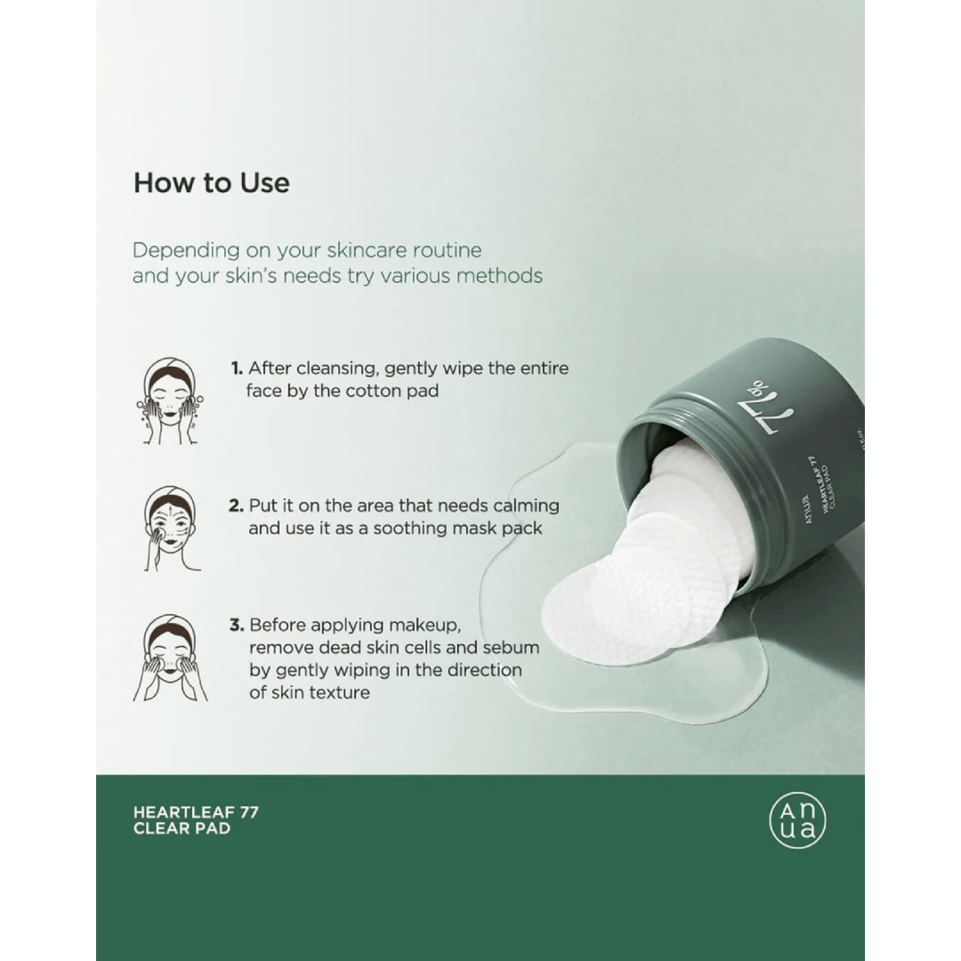 ANUA Heartleaf 77% Clear Pad (70 pads)
