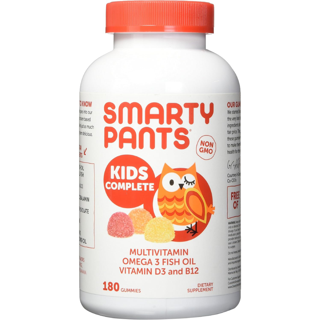 SmartyPants Kids Complete Multivitamin – 180 Gummies
