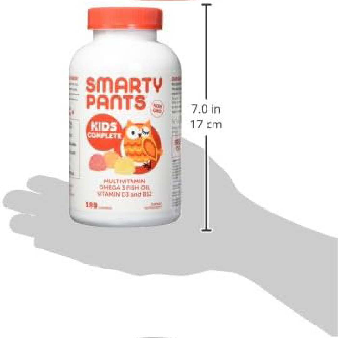 SmartyPants Kids Complete Multivitamin – 180 Gummies