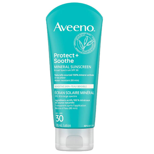Aveeno Protect + Soothe Mineral Sunscreen SPF 30 (88ml)