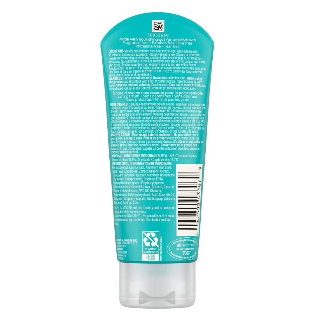 Aveeno Protect + Soothe Mineral Sunscreen SPF 30 (88ml)