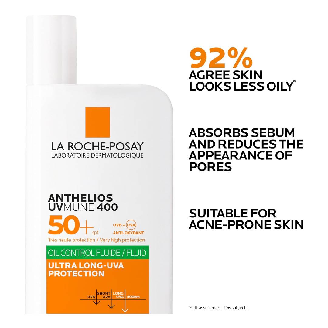 La Roche-Posay Anthelios UVMune 400 Oil Control SPF50+ (50ml)