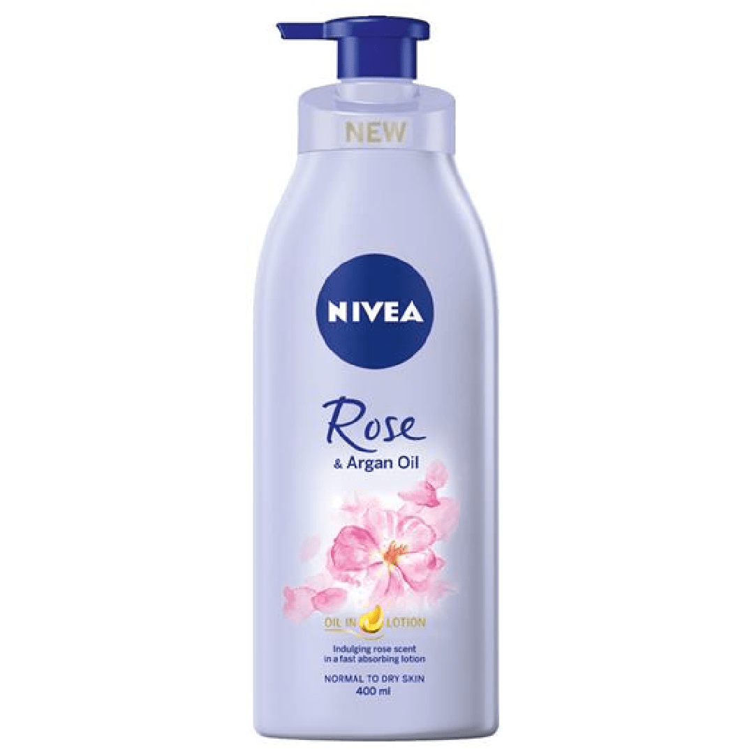 NIVEA Rose & Argan Oil in Lotion 400ml