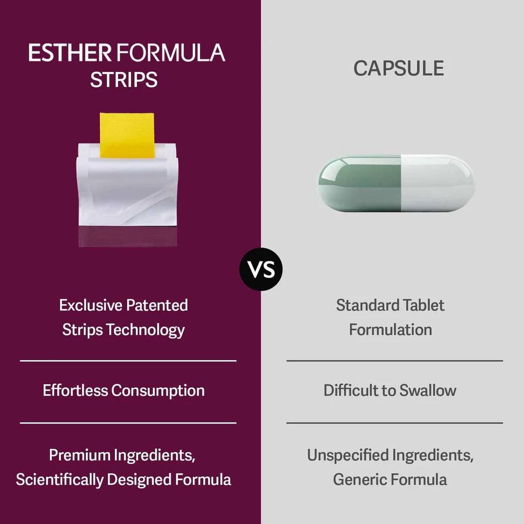 ESTHER FORMULA Liposomal Glutathione Strips 270mg × 30