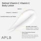 APLB Retinol Vitamin C &amp; Vitamin E Body Lotion 300ml