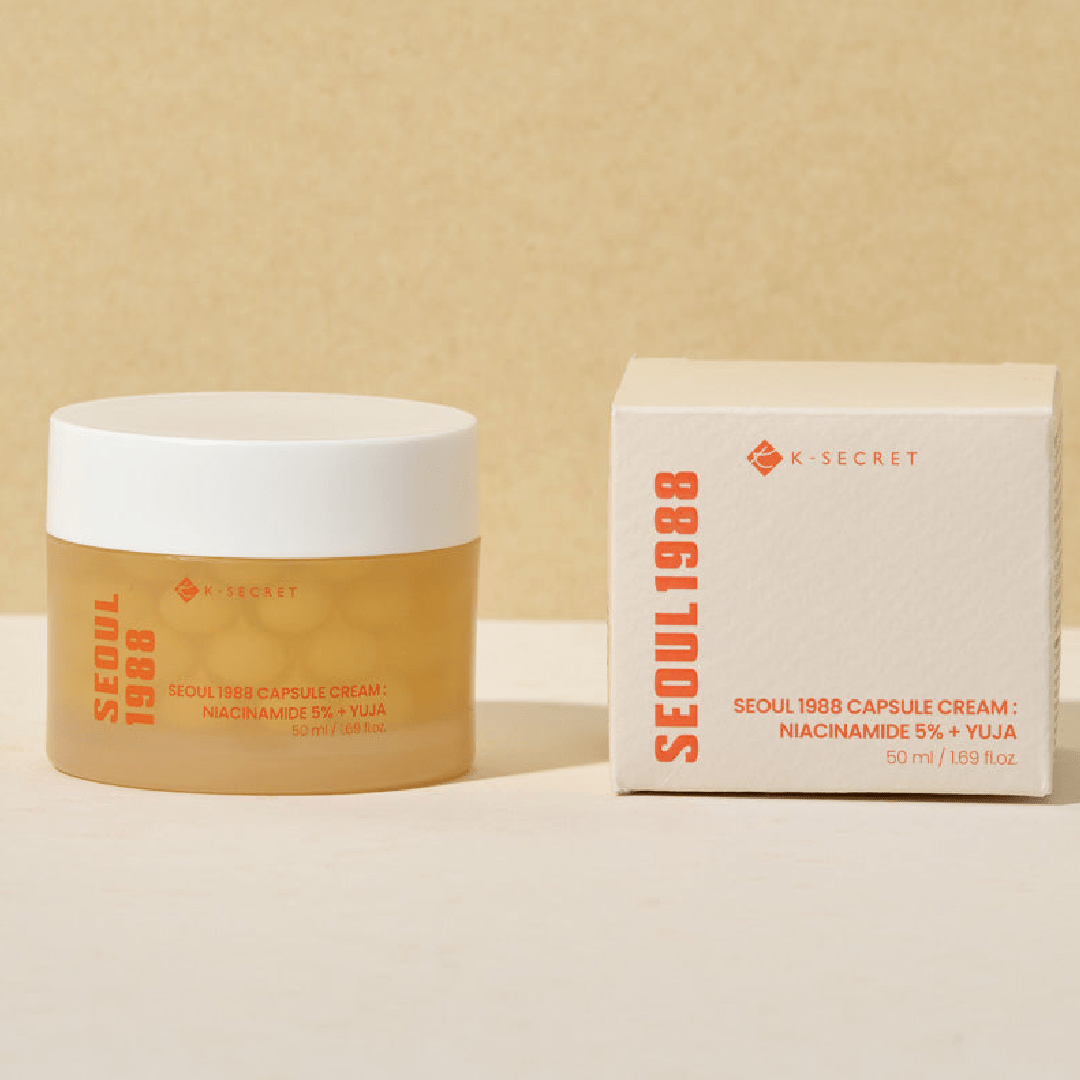 K-SECRET Seoul 1988 Capsule Cream – Niacinamide 5% + Yuja (50ml)