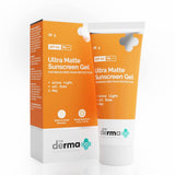 Derma Co Ultra Matte Sunscreen Gel SPF 60 (50g)