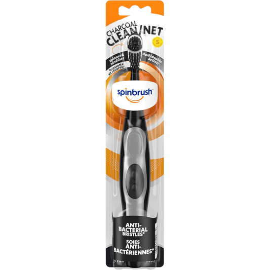 Spinbrush Charcoal Clean Battery Toothbrush