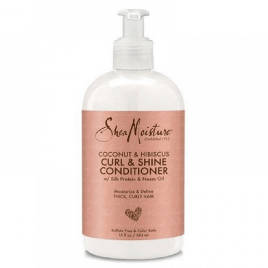 SheaMoisture Coconut Hibiscus Curl Shine Conditioner 384ml