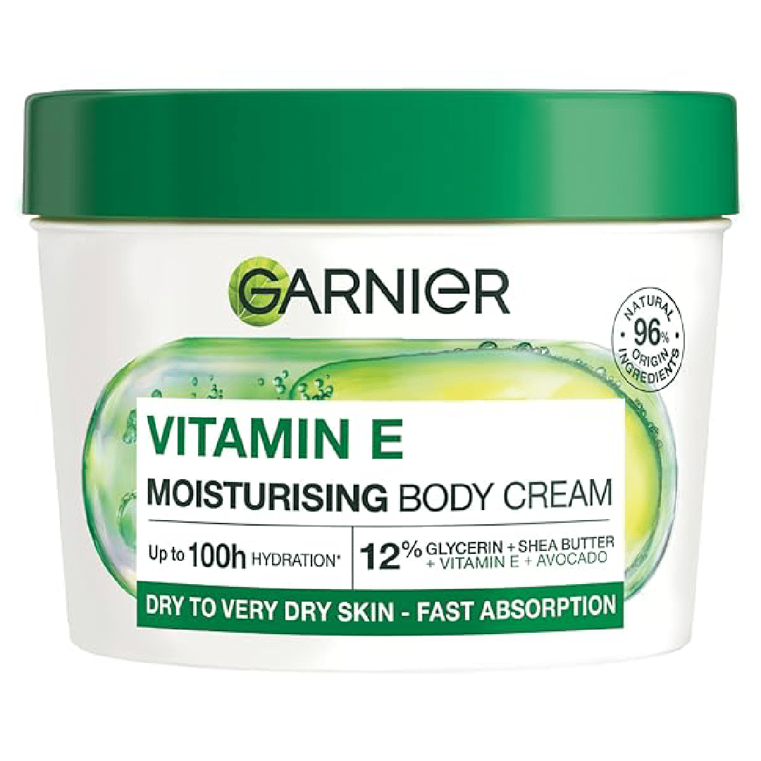 Garnier Vitamin E Moisturizing Body Cream 380ml