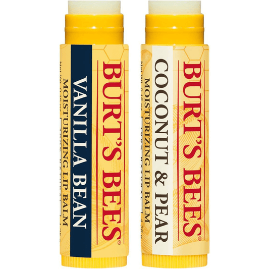Burt’s Bees Natural Lip Balm 2 Pack Coconut & Vanilla