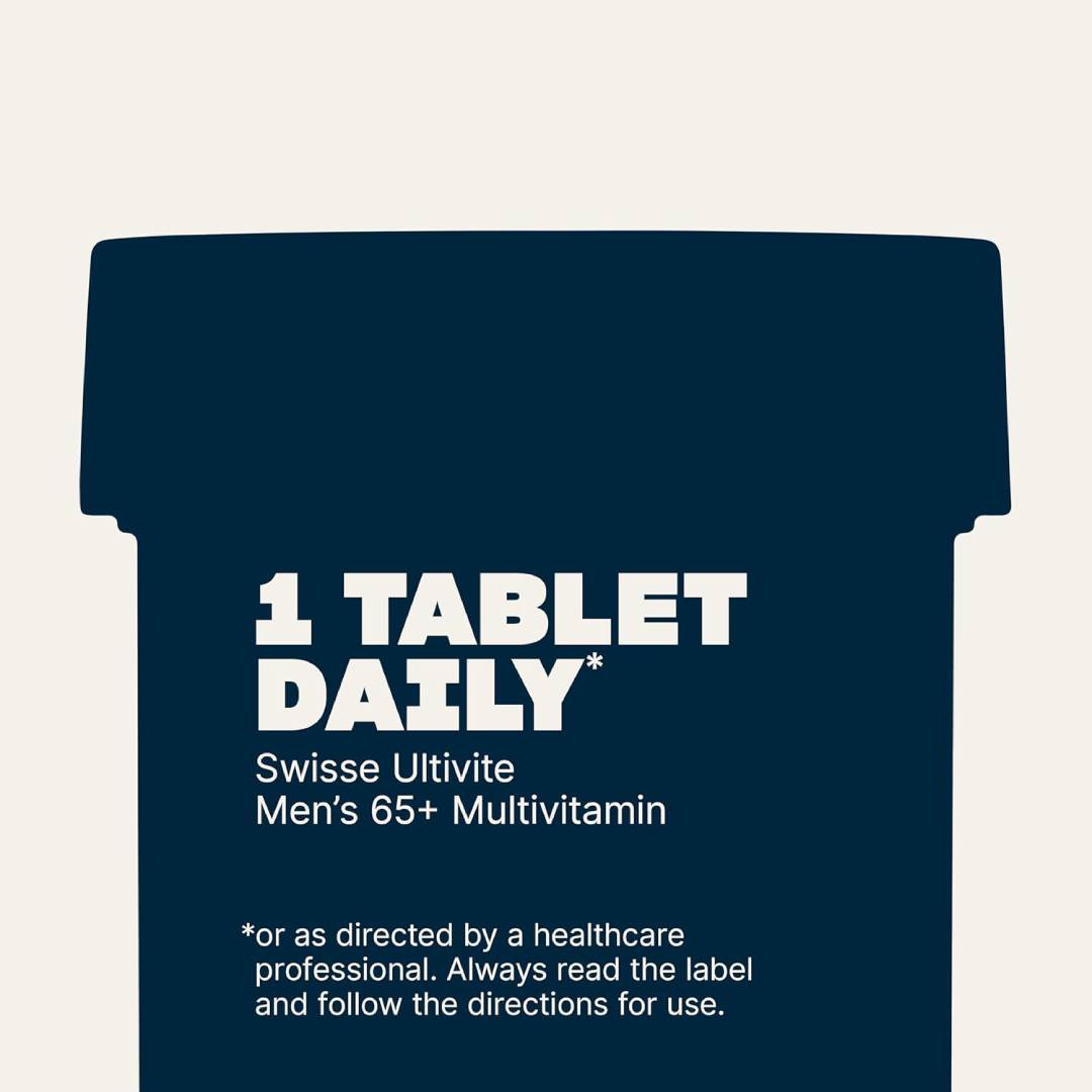 Swisse Men’s Ultivite 65+ 60 Tablets