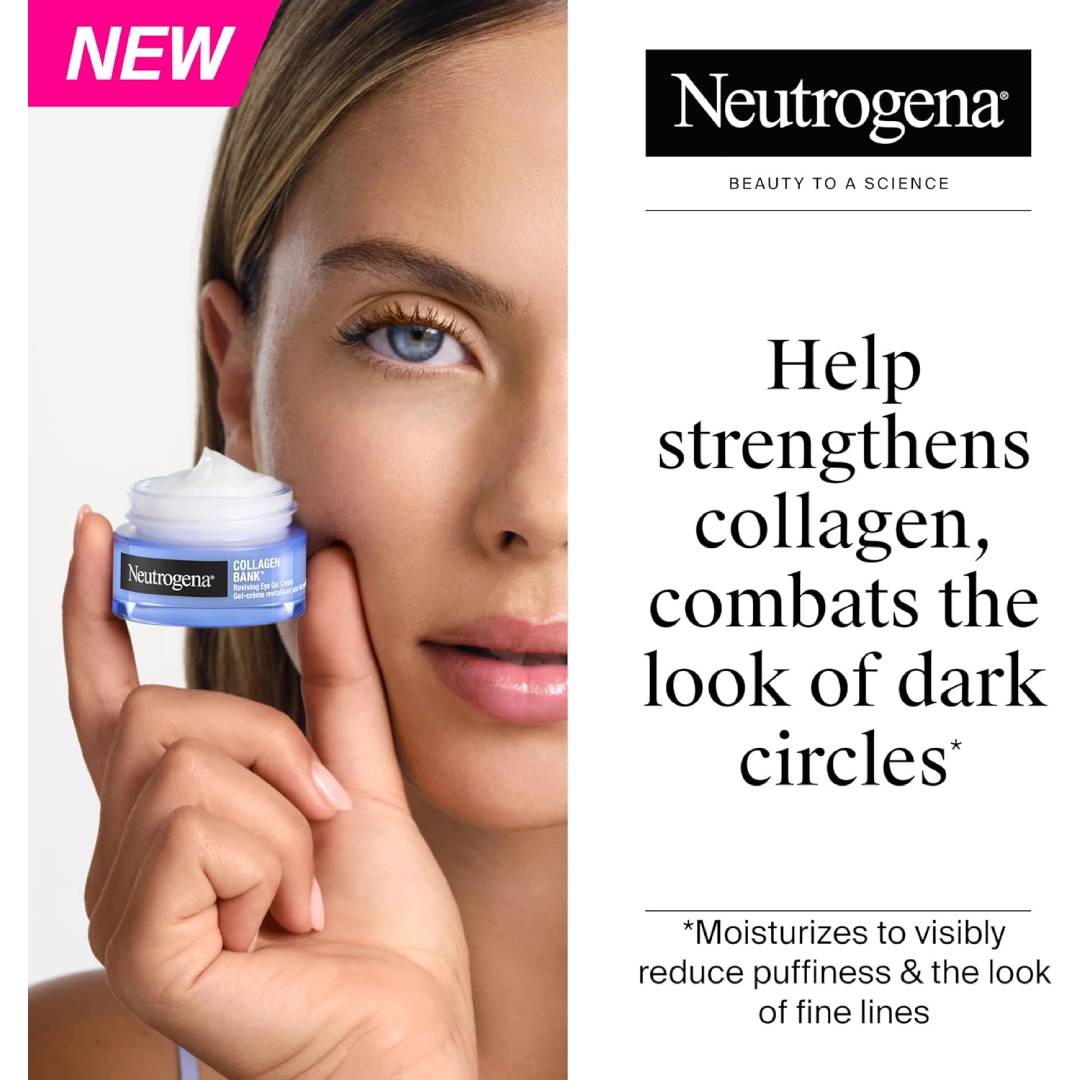 Neutrogena Collagen Bank Reviving Eye Gel Cream 15g