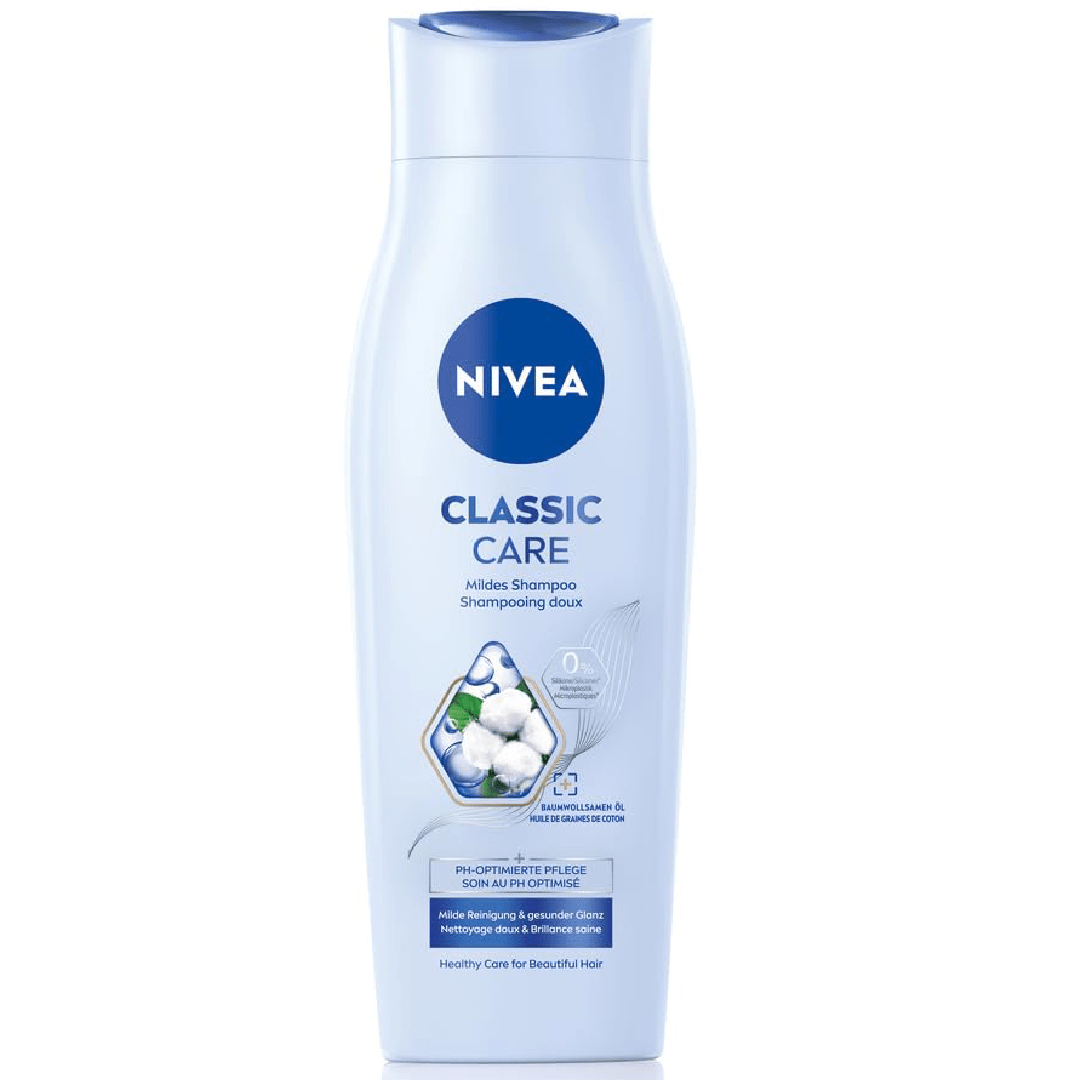 NIVEA Classic Care Shampoo – 250ml